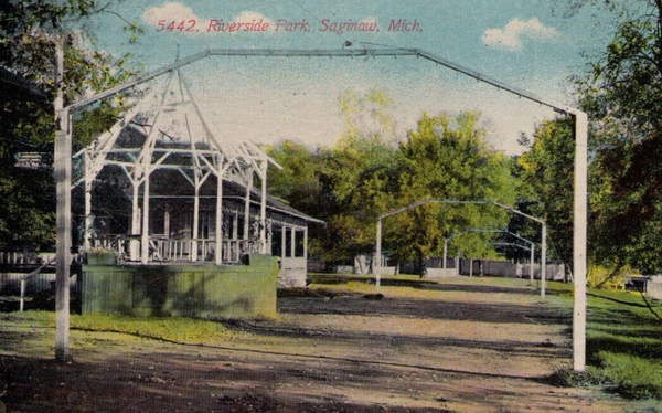 Riverside Park - Old Post Card View